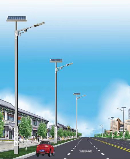 中山港街道城乡建设太阳能路灯